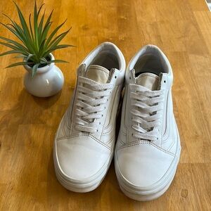 Vans Old Skool White size 8.0/9.5